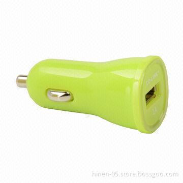 Car Charger with 5V/1A Output, Use Your Car to Charge Any Devices
